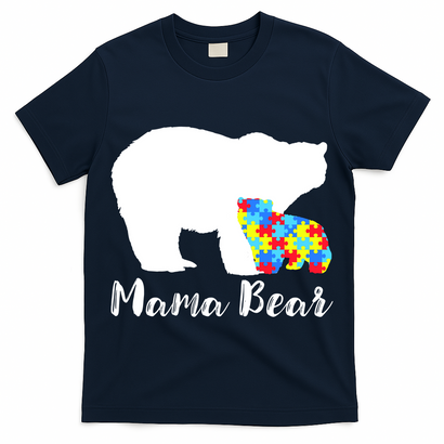 Autism Mama Bear T-Shirt