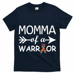 Autism Momma of a Warrior T-Shirt