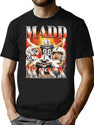 Madd Maxx Football Vintage Retro Bootleg 90S Style Bootleg Graphic T-Shirt - Black