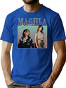 Maghla - Bootleg Vintage 90S Bootleg Graphic T-Shirt - Blue