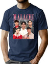 Malachi Vintage Bootleg 90S T-Shirt for Men & Women, T-Shirts Graphic Tee - Navy