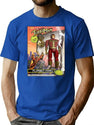 Man Of Turbo T-Shirt for Men & Women, T-Shirts Graphic Tee - Blue