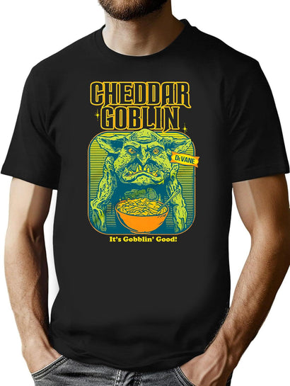 Mandy Cheddar Goblin Black T-Shirt - Black