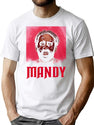 Mandy T-Shirt for Men & Women, T-Shirts Graphic Tee - White