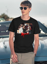 Maniac (1980) - Horror Classic Joe Spinell T-Shirt for Men & Women, T-Shirts Graphic Tee - Navy