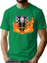 Mar Chess Pieces T-Shirt for Men & Women, T-Shirts Graphic Tee - Green