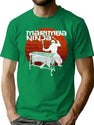 Marimba Ninja Vintage Funny Percussion Marching Band Gift T-Shirt for Men & Women, T-Shirts Graphic Tee - Green