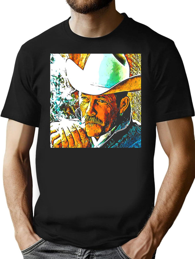 Marlboro Vintage (2) T-Shirt for Men & Women, T-Shirts Graphic Tee - Black