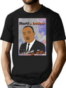 Martin Luther King Jr. Bootleg Graphic T-Shirt - Black