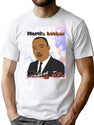 Martin Luther King Jr. Bootleg Graphic T-Shirt - White
