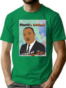Martin Luther King Jr. Bootleg Graphic T-Shirt - Green