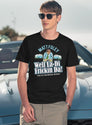 Matt Foley Well La-Di Frickin Da Black T-Shirt - Navy