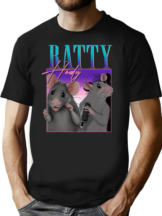 Matt Healy - Ratty Healy Vintage Bootleg Bootleg Graphic T-Shirt - Black