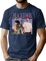 Maxime Biaggi - Bootleg Vintage 90S Bootleg Graphic T-Shirt - Navy