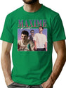 Maxime Biaggi - Bootleg Vintage 90S Bootleg Graphic T-Shirt - Green