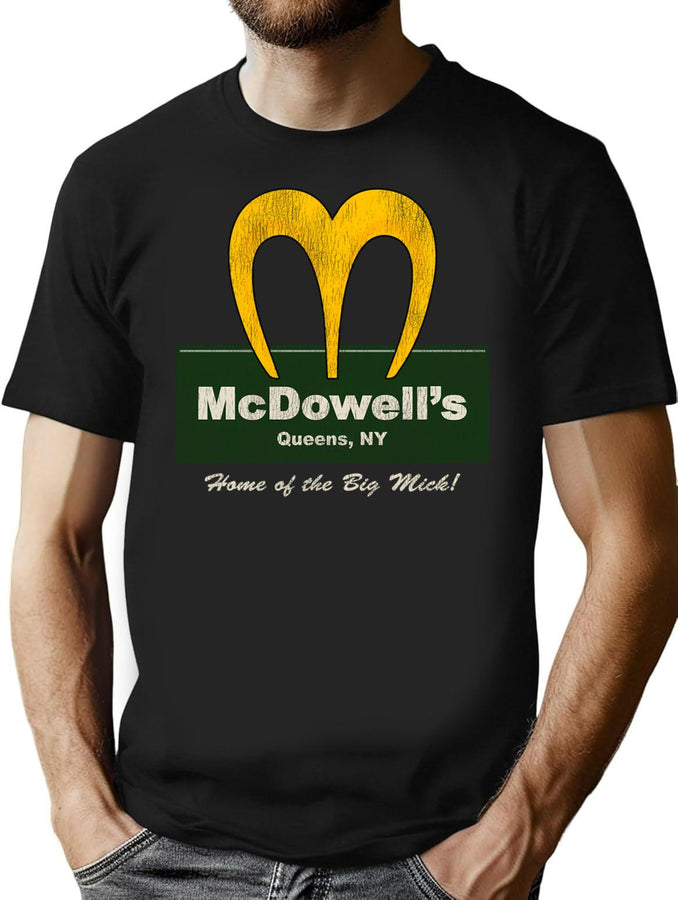 Mcdowell'S Worn Dks T-Shirt for Men & Women, T-Shirts Graphic Tee - Black