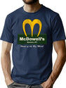Mcdowell'S Worn Dks T-Shirt for Men & Women, T-Shirts Graphic Tee - Navy