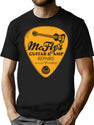 Mcfly'S Repairs - Orange T-Shirt for Men & Women, T-Shirts Graphic Tee - Black