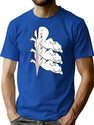 Meaningless Bootleg Graphic T-Shirt - Blue