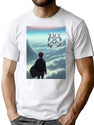Meet The Stormcaller - Bootleg Makoto Shinkai Movie Fake Anime Poster Bootleg Graphic T-Shirt - White