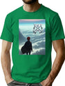 Meet The Stormcaller - Bootleg Makoto Shinkai Movie Fake Anime Poster Bootleg Graphic T-Shirt - Green