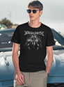 Megarock City (6) T-Shirt for Men & Women, T-Shirts Graphic Tee - Navy