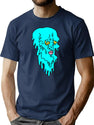 Melty Boi Bootleg Graphic T-Shirt - Navy
