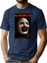 Men Women All Hallows Eve Terrifier Art The Clown Horror Film Funny Men Fan T-Shirt for Men & Women, T-Shirts Graphic Tee - Navy