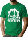 Men Women Test Dept 2 T-Shirt for Men & Women, T-Shirts Graphic Tee - Green