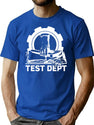 Men Women Test Dept 2 T-Shirt for Men & Women, T-Shirts Graphic Tee - Blue