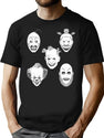 Mens Funny Clowning Around Gift For Music Fans T-Shirt for Men & Women, T-Shirts Graphic Tee - Black