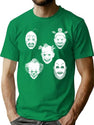 Mens Funny Clowning Around Gift For Music Fans T-Shirt for Men & Women, T-Shirts Graphic Tee - Green