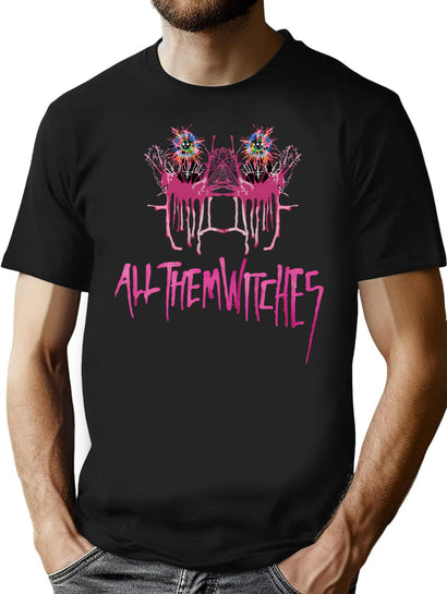 Mens Funny Gothic Rock Cool Graphic Gifts T-Shirt for Men & Women, T-Shirts Graphic Tee - Black