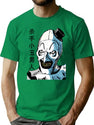 Mens My Favorite Art The Clown Color Gifts Music Fans T-Shirt for Men & Women, T-Shirts Graphic Tee - Green