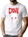 Mens My Favorite Fulci Lives T-Shirt for Men & Women, T-Shirts Graphic Tee - White