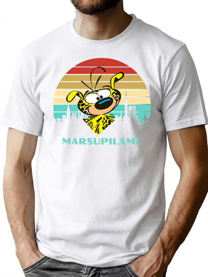 Mens My Favorite Spirou Paper Vintage Photograp T-Shirt for Men & Women, T-Shirts Graphic Tee - Black