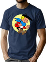 Mens Womens Spirou Paper Gifts Movie Fan T-Shirt for Men & Women, T-Shirts Graphic Tee - Navy