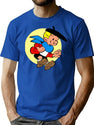 Mens Womens Spirou Paper Gifts Movie Fan T-Shirt for Men & Women, T-Shirts Graphic Tee - Blue