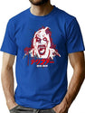 Merry Christmas Xmas 90S T-Shirt for Men & Women, T-Shirts Graphic Tee - Blue