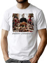 Merry Creepmas Horror Movie Christmas T-Shirt for Men & Women, T-Shirts Graphic Tee - White