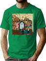 Mfm Library T-Shirt for Men & Women, T-Shirts Graphic Tee - Green