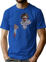 Michael Myers T-Shirt for Men & Women, T-Shirts Graphic Tee - Blue