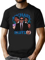 Michael Scott Bootleg Bootleg Graphic T-Shirt - Black