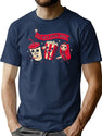 Midnight Movie T-Shirt for Men & Women, T-Shirts Graphic Tee - Navy