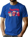 Midnight Movie T-Shirt for Men & Women, T-Shirts Graphic Tee - Blue