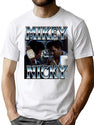 Mikey And Nicky 90S Bootleg Style Bootleg Graphic T-Shirt - White