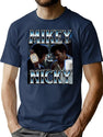 Mikey And Nicky 90S Bootleg Style Bootleg Graphic T-Shirt - Navy