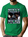 Mikey And Nicky 90S Bootleg Style Bootleg Graphic T-Shirt - Green