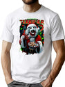 Milk And Carnage Red Christmas - Terrifier Christmas T-Shirt for Men & Women, T-Shirts Graphic Tee - White