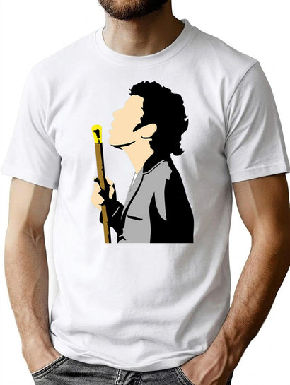 Minimalist Ian Vintage Retro T-Shirt for Men & Women, T-Shirts Graphic Tee - Black
